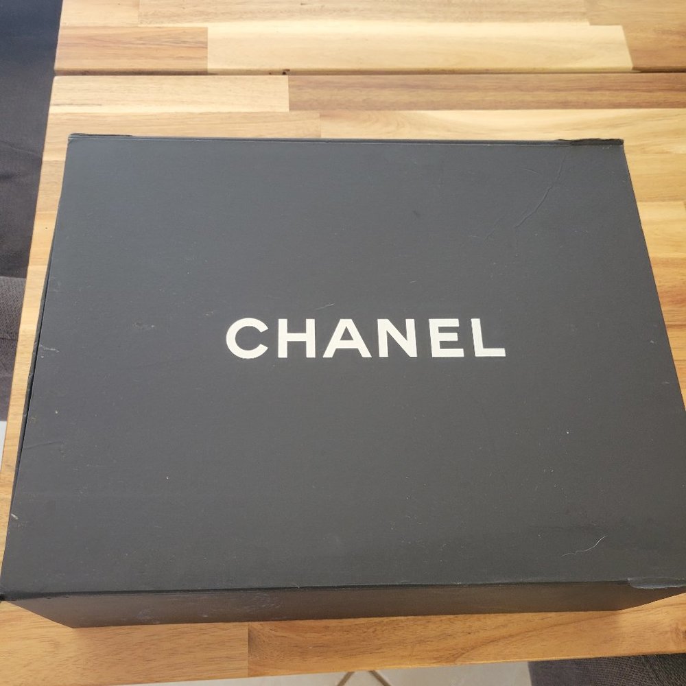 Chanel double flap lambskin bag